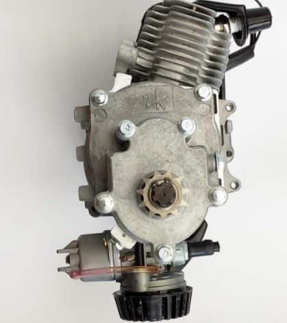 Бензиновый двигатель с редуктором 5:1 11T 49cc для мототехники и квадроциклов 8417 фото