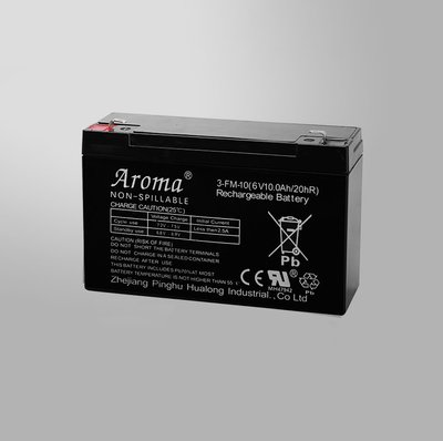 Аккумулятор Aroma 6v 10ah 20hr 3-fm-10 для детского электромобиля 9171 фото