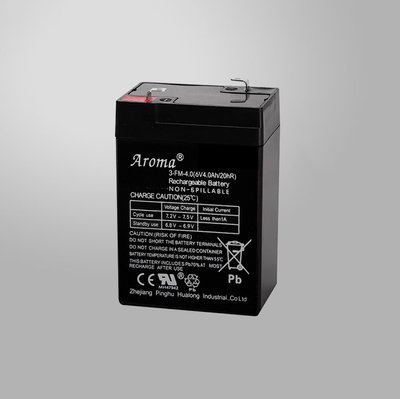 Аккумулятор Aroma 6v 4ah 20HR 3-fm-4.0 для детского электромобиля 9173 фото
