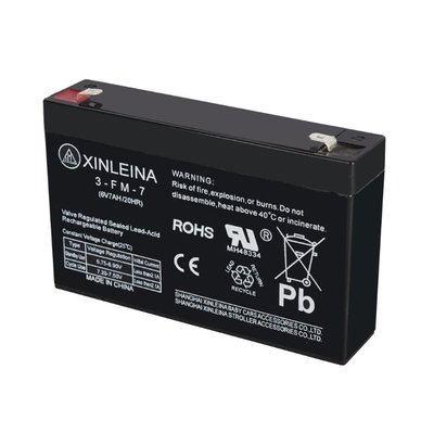 Аккумулятор Xinleina 6V 7AH 3-FM-7 20HR детского электромобиля 10359 фото